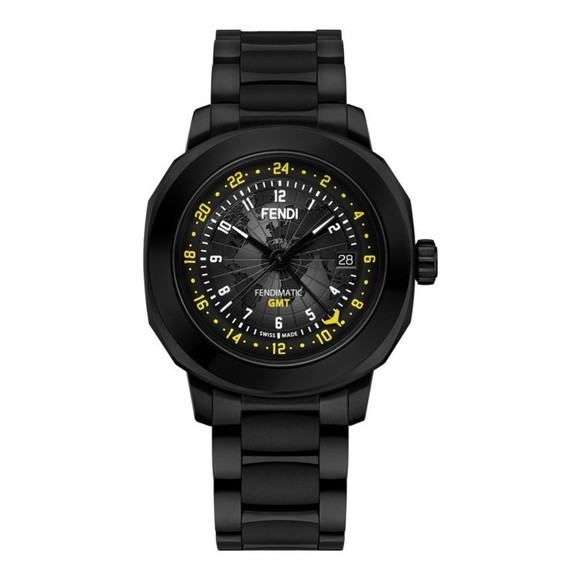 Fendi Selleria Automatic Gmt Watch - NWT - Picture 1 of 6